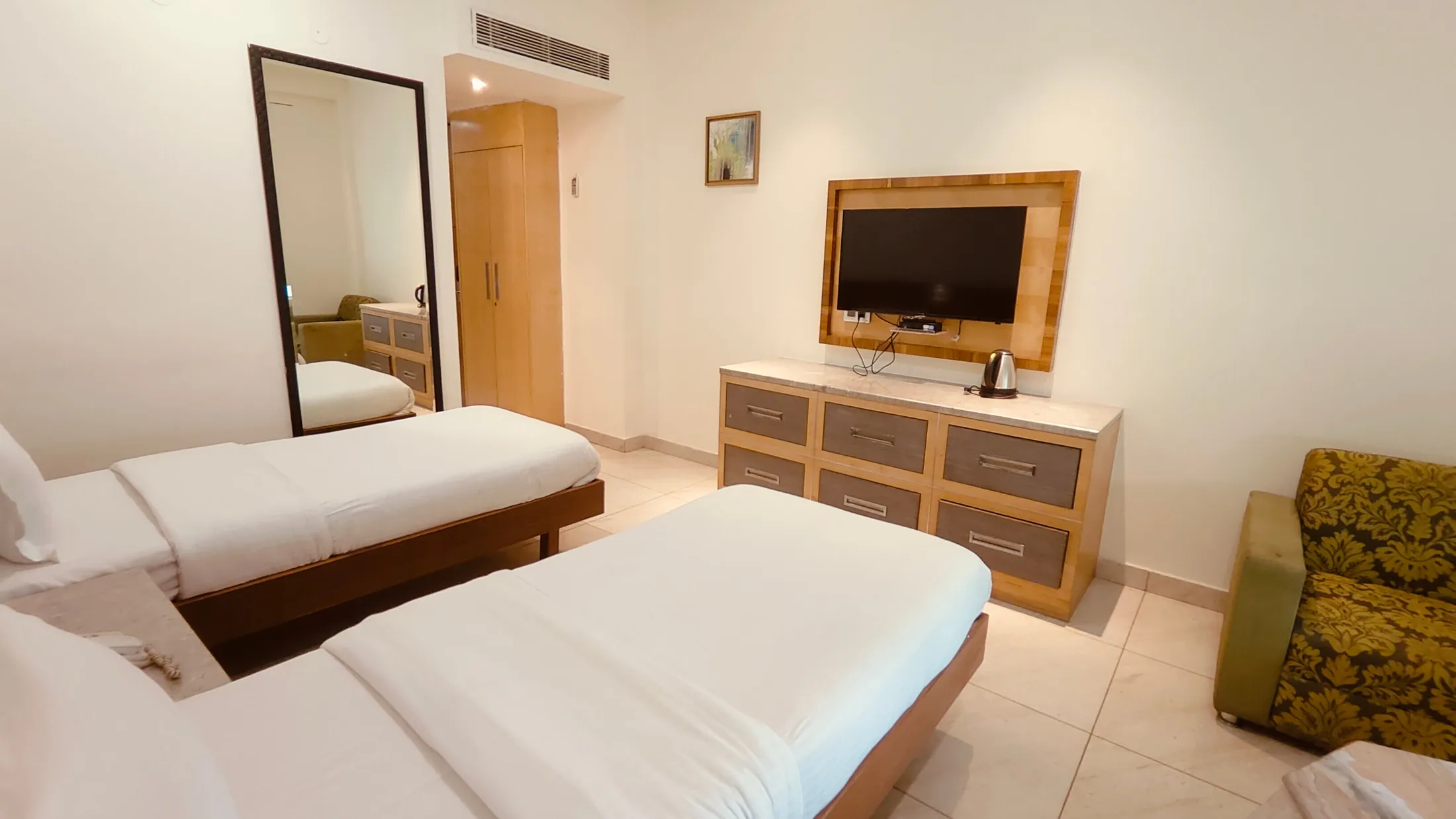 Guest room at GSP Pacific Roorkee
