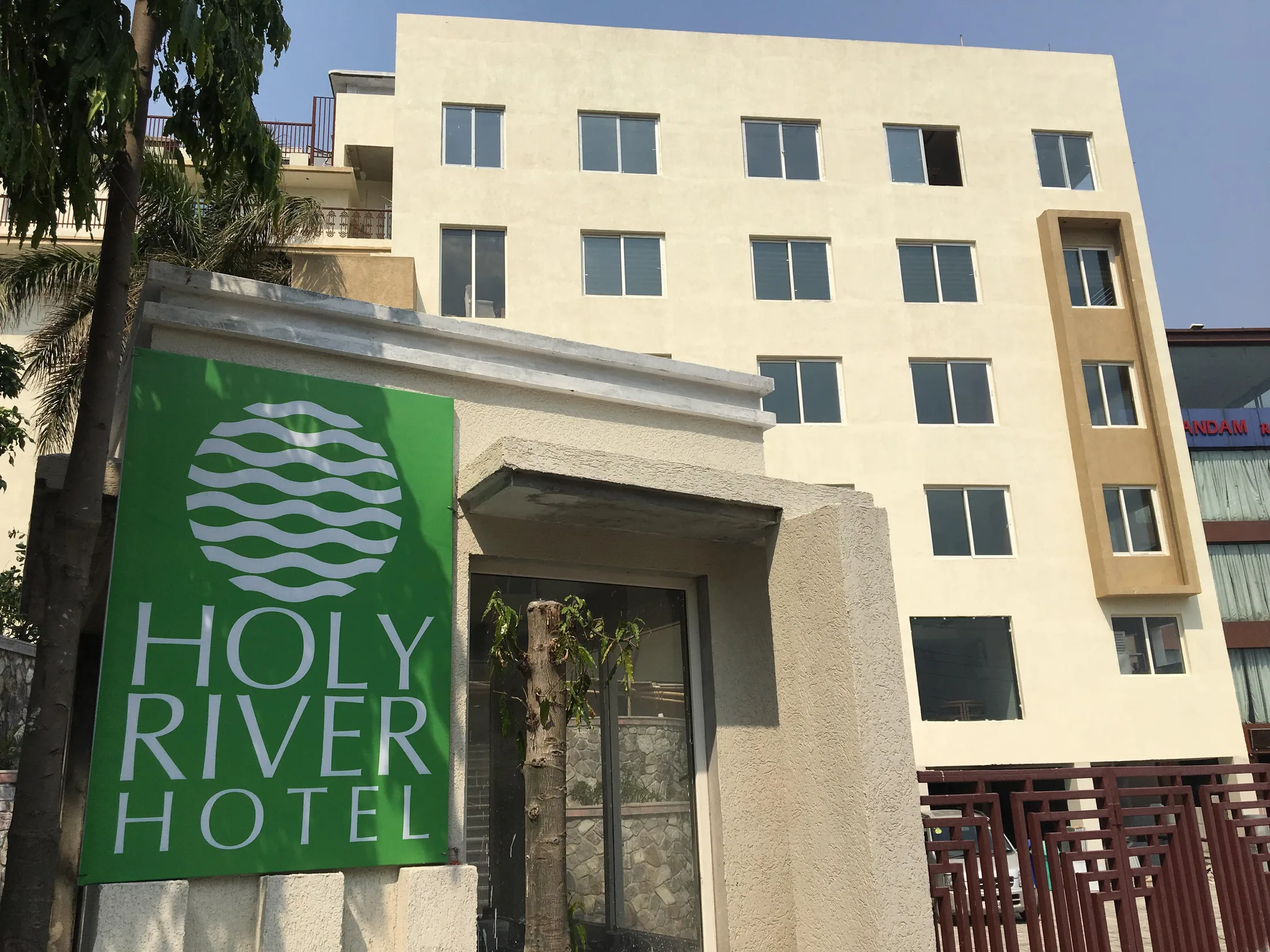 Holy River Hotel entrance