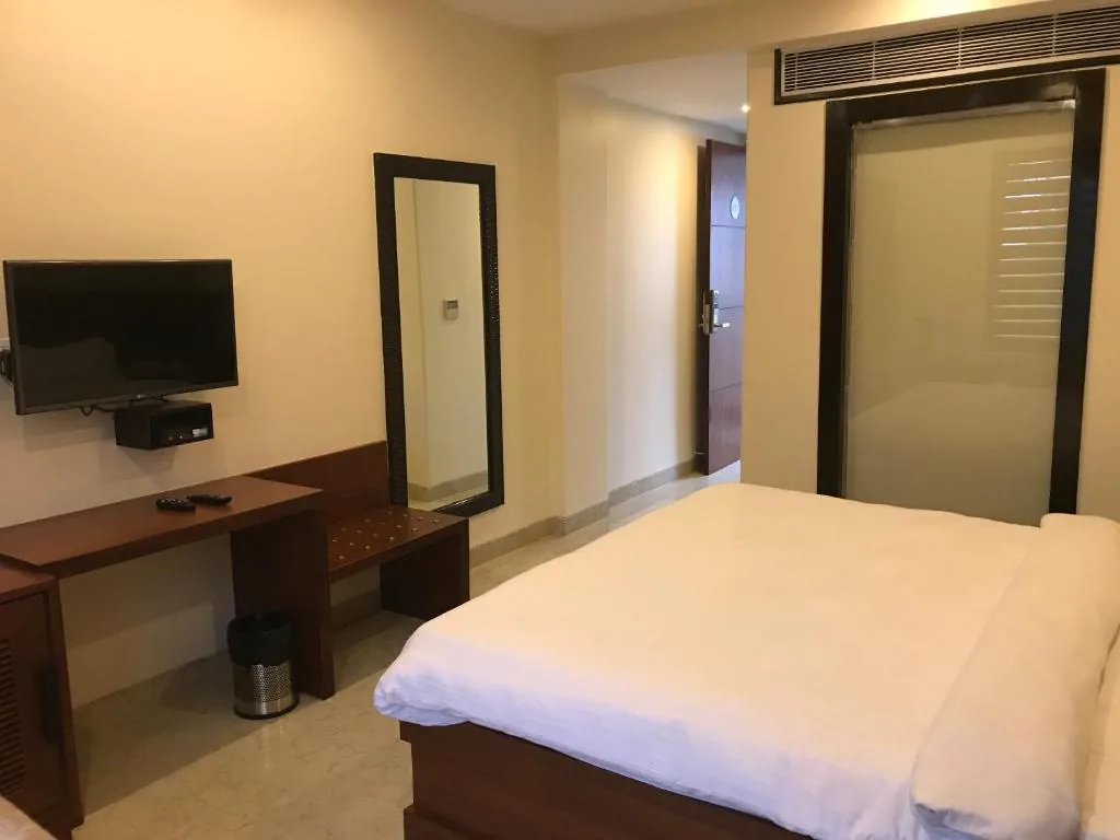 Guest room at Holy River Hotel